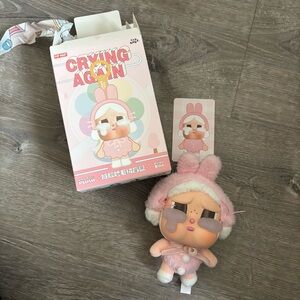 Crybaby Crying Again Plush Keychain